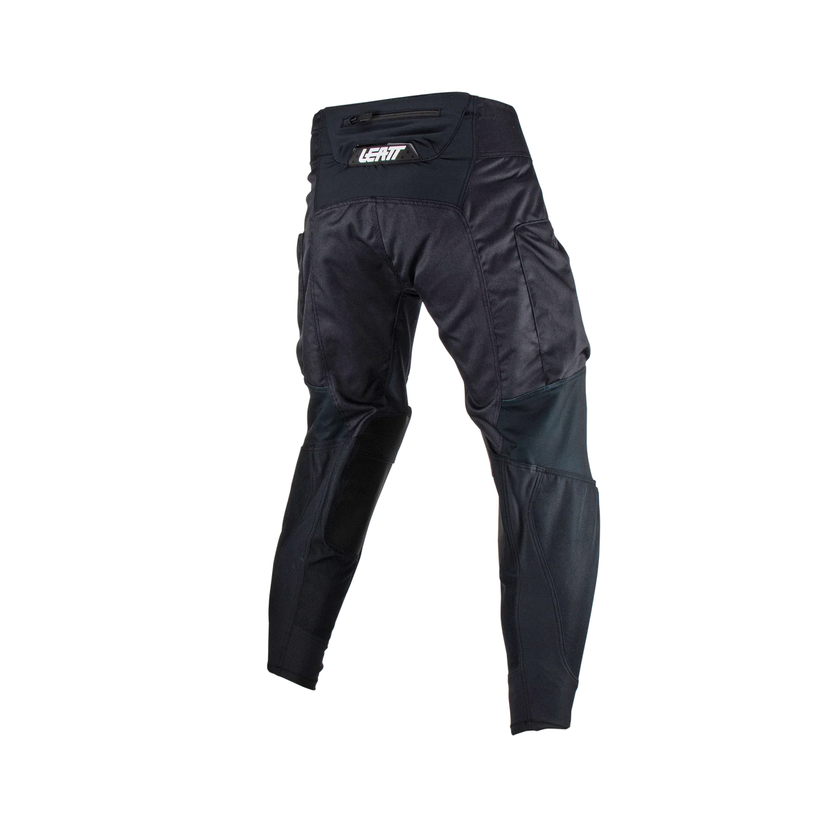 Leatt Enduro 4.5 motorcycle pants off-road with cargo pockets stretch Black