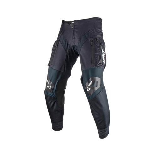 Leatt Enduro 4.5 motorbroek offroad met cargozakken stretch Zwart