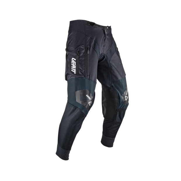 Leatt Enduro 4.5 motorbroek offroad met cargozakken stretch Zwart