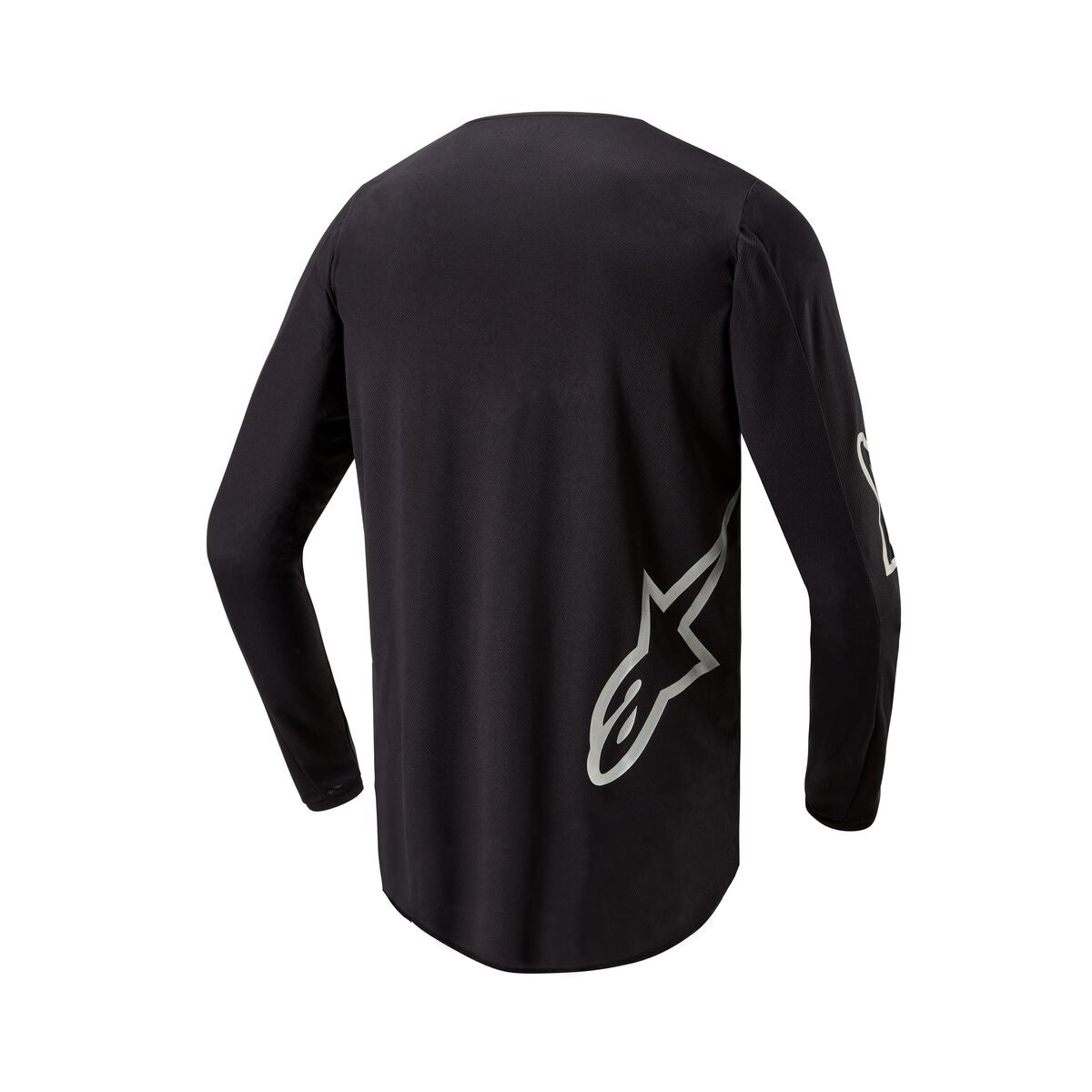 Alpinestars Fluid Graphite Black Silver Motocross Jersey
