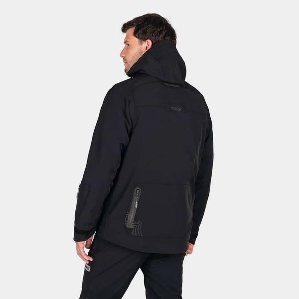 Knox Modra Herren Motorradjacke Schwarz/Sand