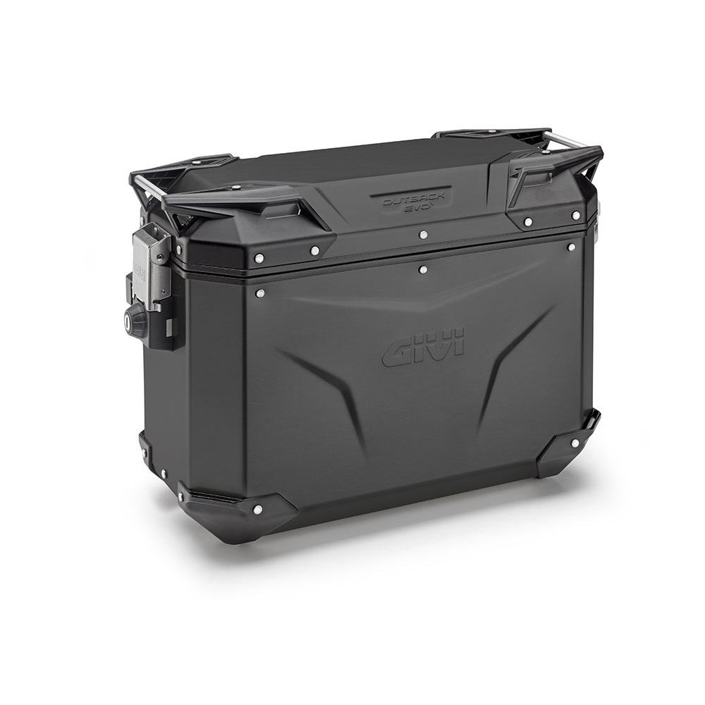 Givi OBKE37BR Trekker Outback aluminium koffer Zwart