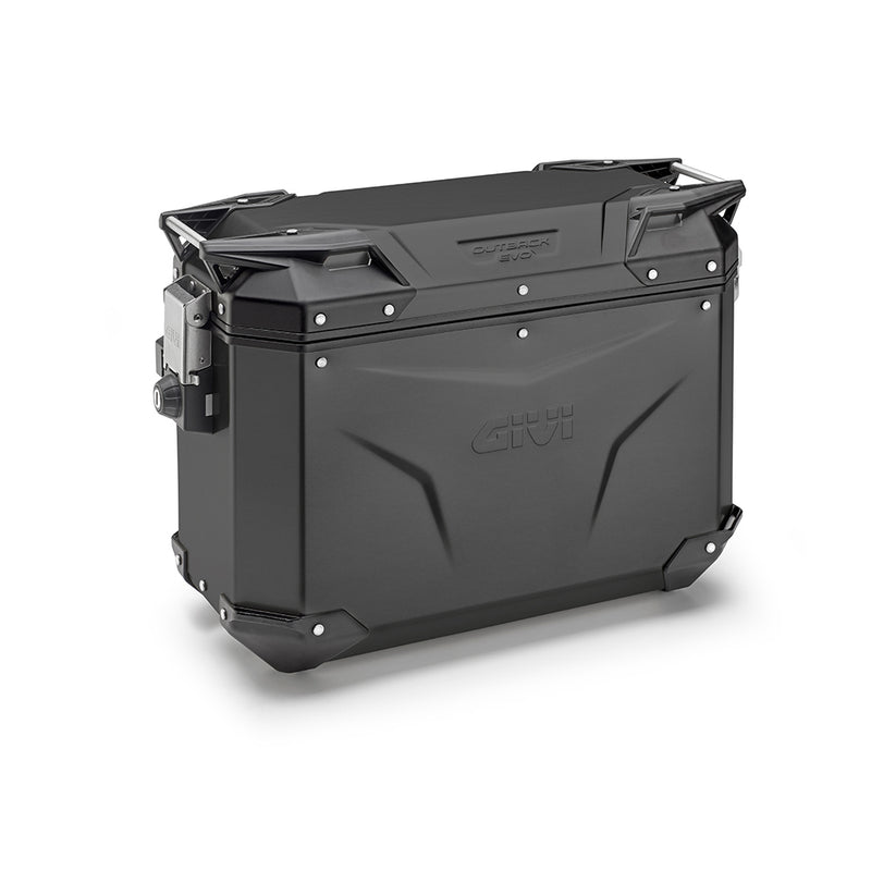Givi OBKE37BR Trekker Outback aluminium koffer Zwart