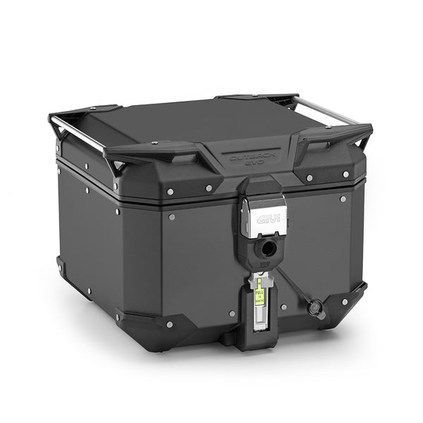 Givi OBKEV42B Trekker Outback aluminium koffer 42 liter Zwart