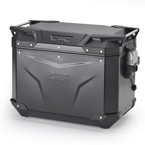 Givi OBKEV48BL Trekker Outback aluminium koffer 48 liter Zwart