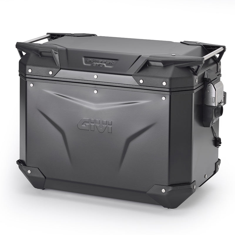 Givi OBKEV48BL Trekker Outback aluminium koffer 48 liter Zwart