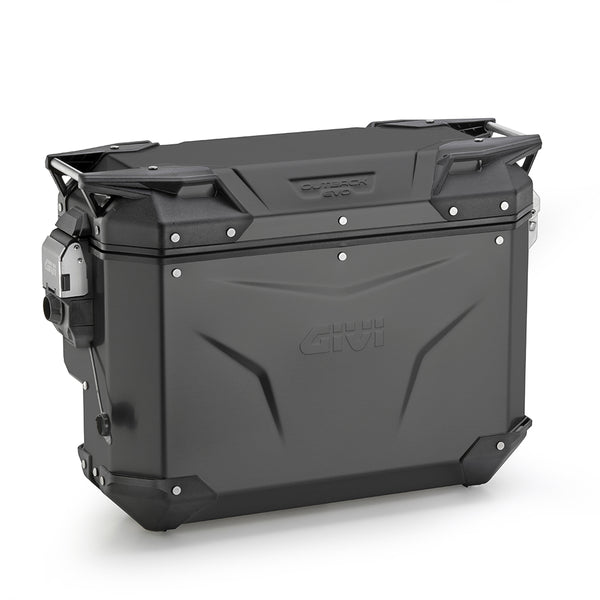 Givi OBKEVS33BR Trekker Outback aluminium koffer 33 liter Zwart