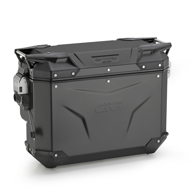 Givi OBKEVS33BR Trekker Outback aluminium koffer 33 liter Zwart