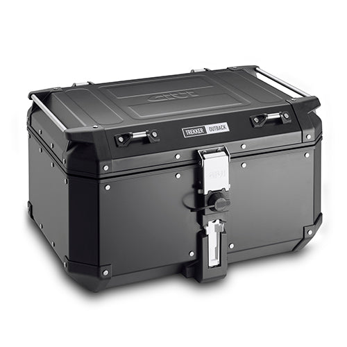 Givi OBKN58B Trekker Outback 58-liter Black Aluminum Case
