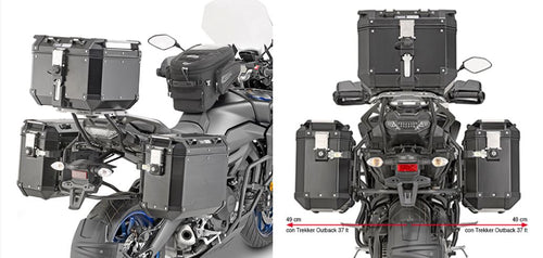 Givi PL2139CAM Zijkofferrek Yamaha Tracer 900 -18
