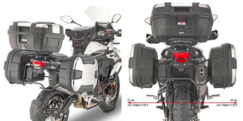 Givi PL8711 Zijkofferrek BENELLI TRK502X