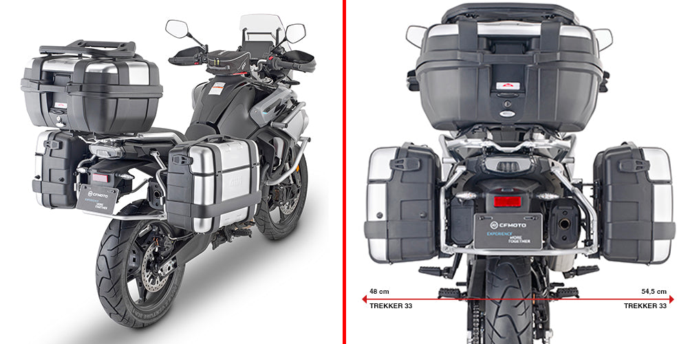 Givi PL9225 Zijkofferrek
