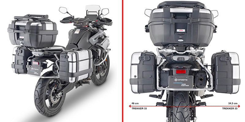 Givi PL9225 Zijkofferrek