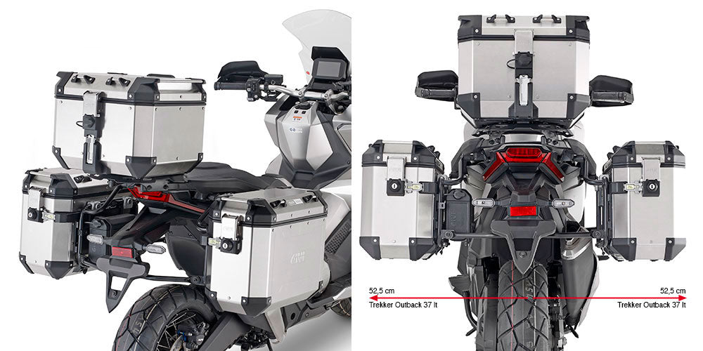 Givi PLO1188CAM Side Case Rack Honda X-ADV 750 (2021) OUTBACK