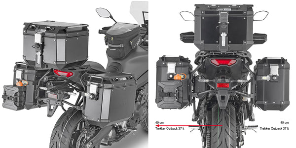 Givi PLO2159CAM Seitenkofferträger YAMAHA TRACER 9 '21 OUTBACK