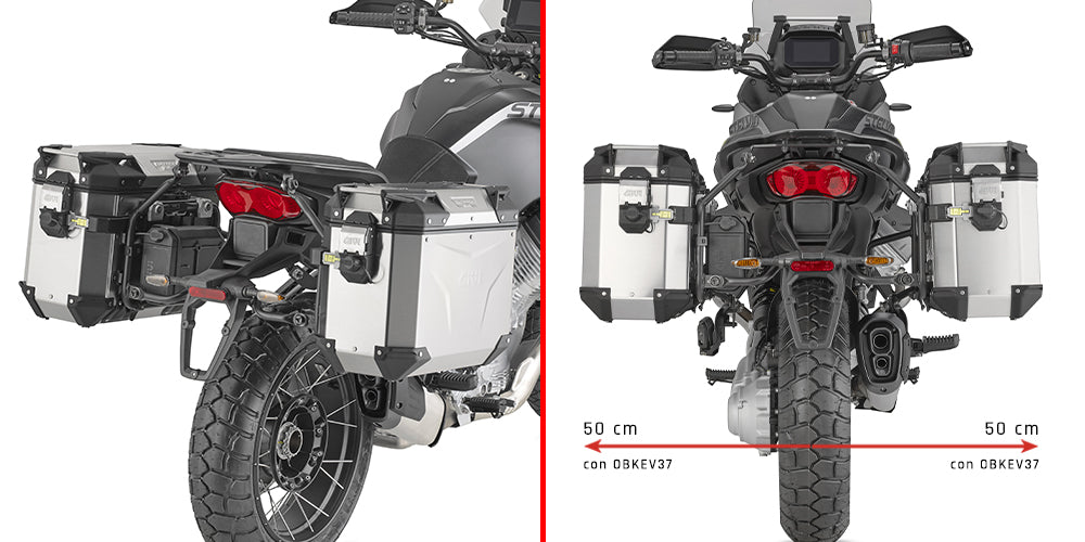 Givi PLO8208CAM Zijkofferrek Moto Guzzi Stelvio (2024)