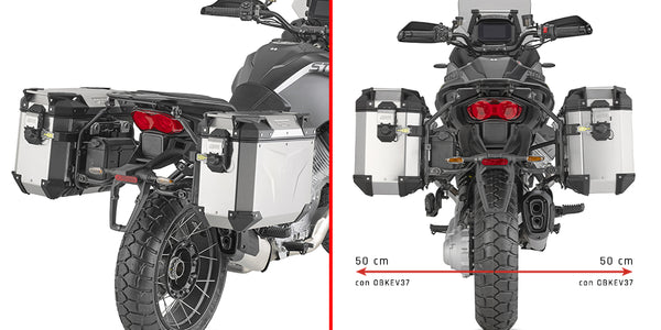 Givi PLO8208CAM Zijkofferrek Moto Guzzi Stelvio (2024)