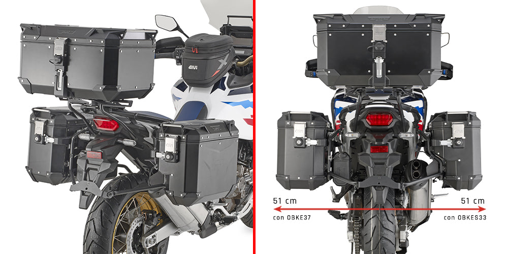 Givi PLOS1178CAM Zijkofferrek Honda Crf1100L Africa Twin '20-23