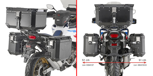 Givi PLOS1178CAM Zijkofferrek Honda Crf1100L Africa Twin '20-23