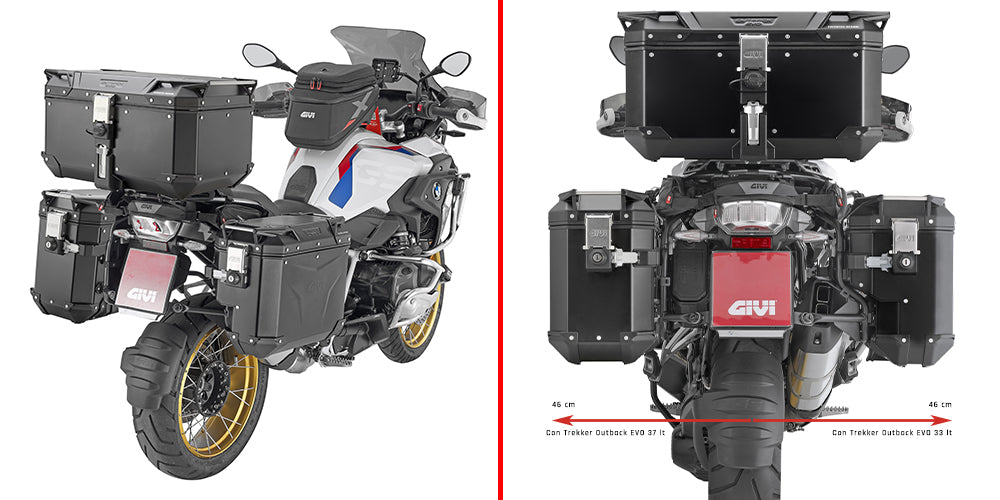 Givi PLOS5108CAM Zijkofferrek Bmw R1250Gs (19-23)