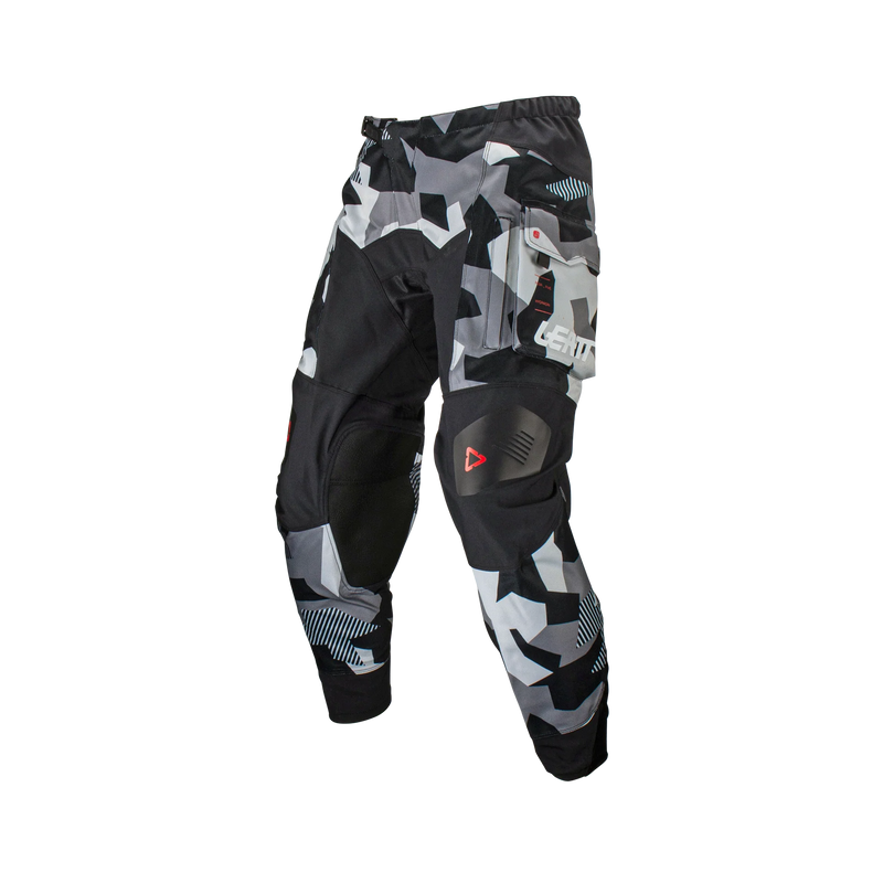 Leatt HydraDri 4.5 Motorcycle Pants Waterproof 20K Breathable Forge Gray