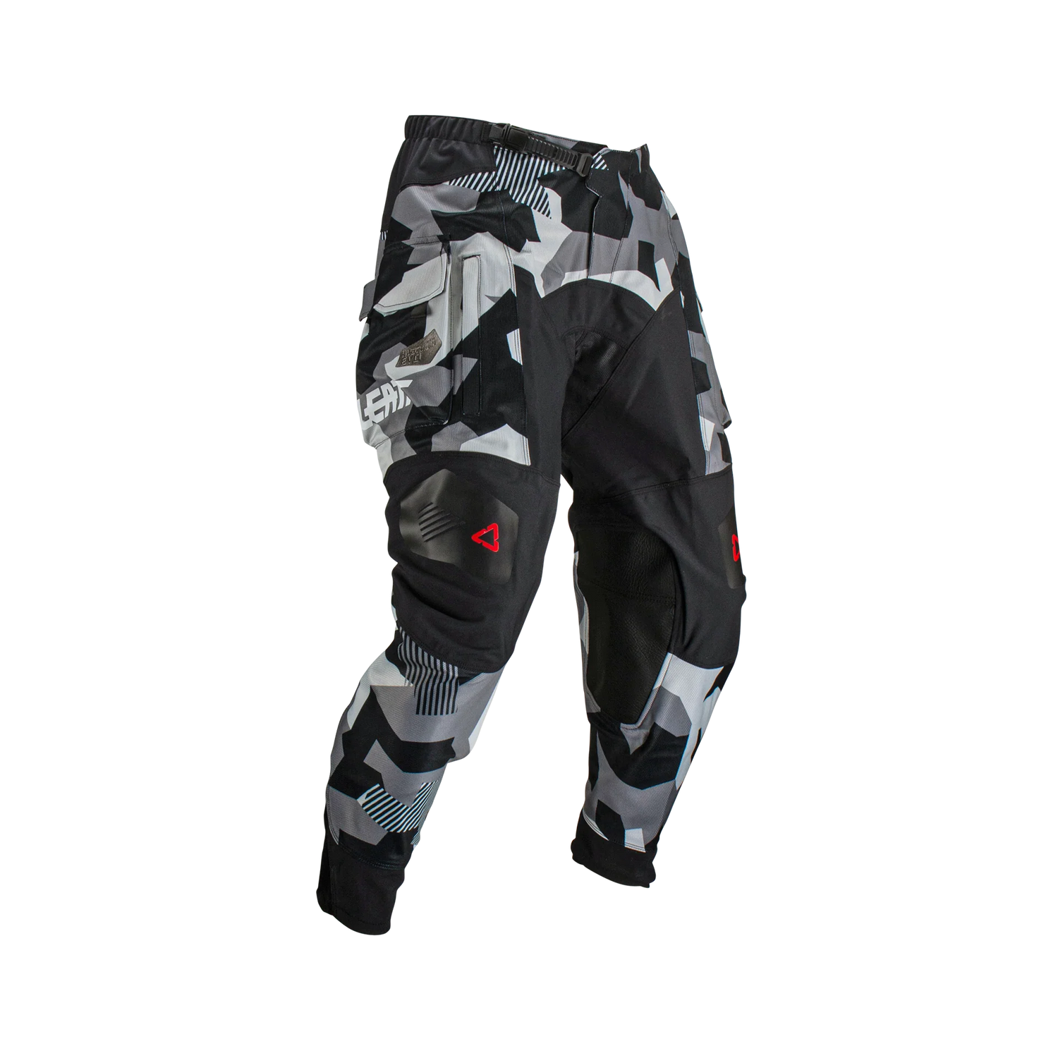 Leatt HydraDri 4.5 Motorradhose, wasserdicht (20.000 mm Wassersäule), atmungsaktiv, Forge Gray