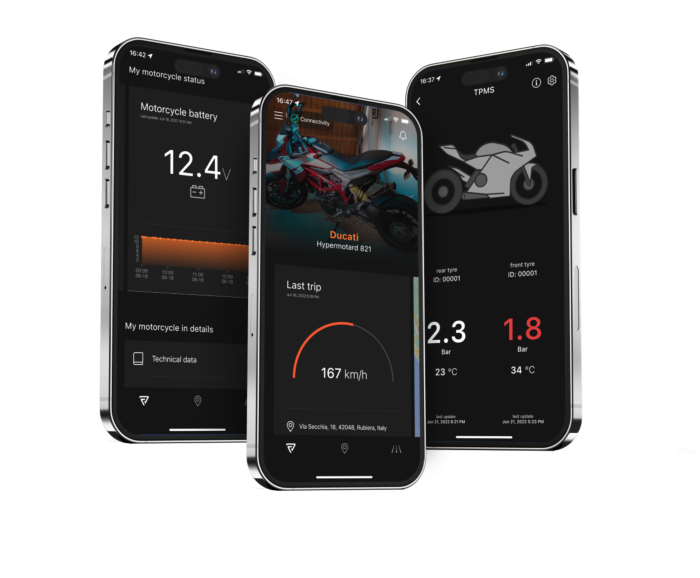 Motorcycle TPMS Sensor Always Correct Tire Pressure & Maximum Control