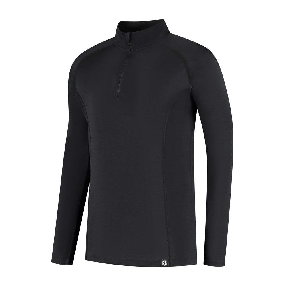 Rusty Stitches Merino Baselayer 200 Half Zip Langarm Merinowolle