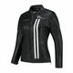 Rusty Stitches Alice Dames Leren Motorjas Retro AA Protectie Black White