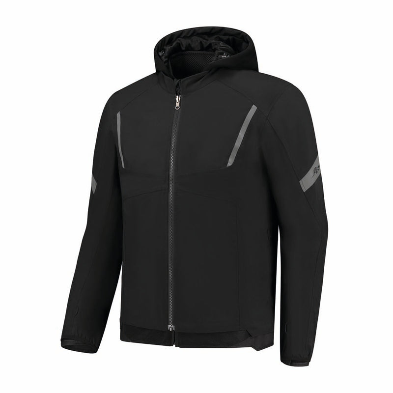 Rusty Stitches Carlo Motorcycle Jacket Mesh Summer with Rain Jacket AA Protection Black Camo Yellow Fluo