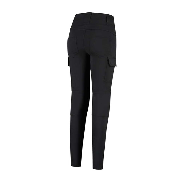 Rusty Stitches Cindy Cargo Ladies Motorcycle Leggings Knox Protection Black