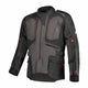 Rusty Stitches Cliff Adventure Motorjas Waterdicht AA Protectie Black Grey Red