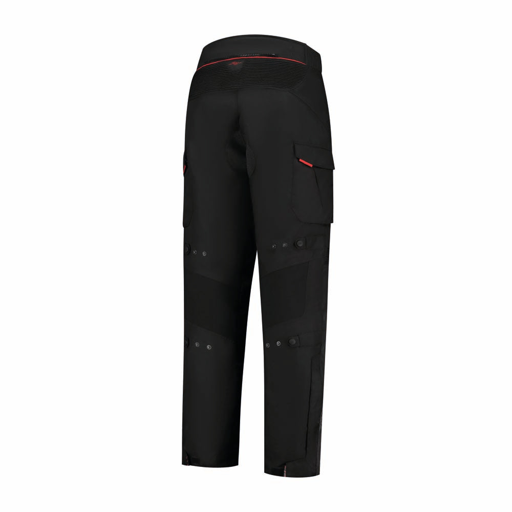 Rusty Stitches Cliff Motorcycle Pants AA Waterproof 10K Adventure Black Grey Red