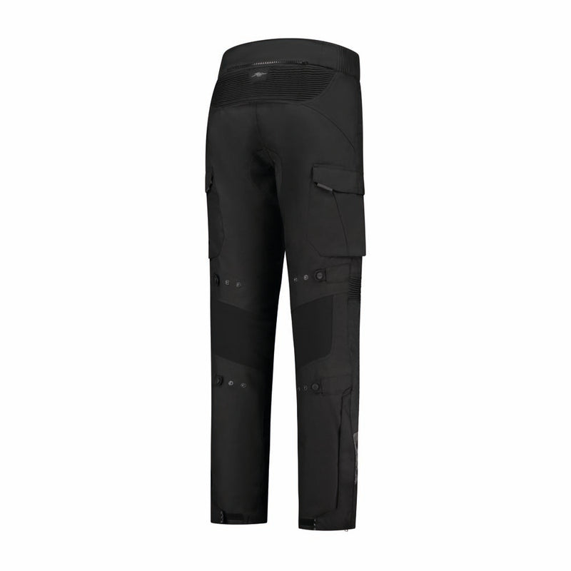 Rusty Stitches Cliff Regular Motorcycle Trousers AA Waterproof 10K Adventure Black