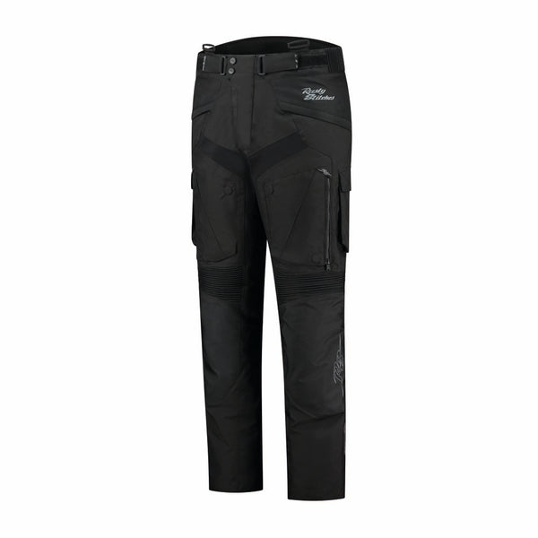 Rusty Stitches Cliff Short Motorcycle Trousers AA Waterproof 10K Adventure Black