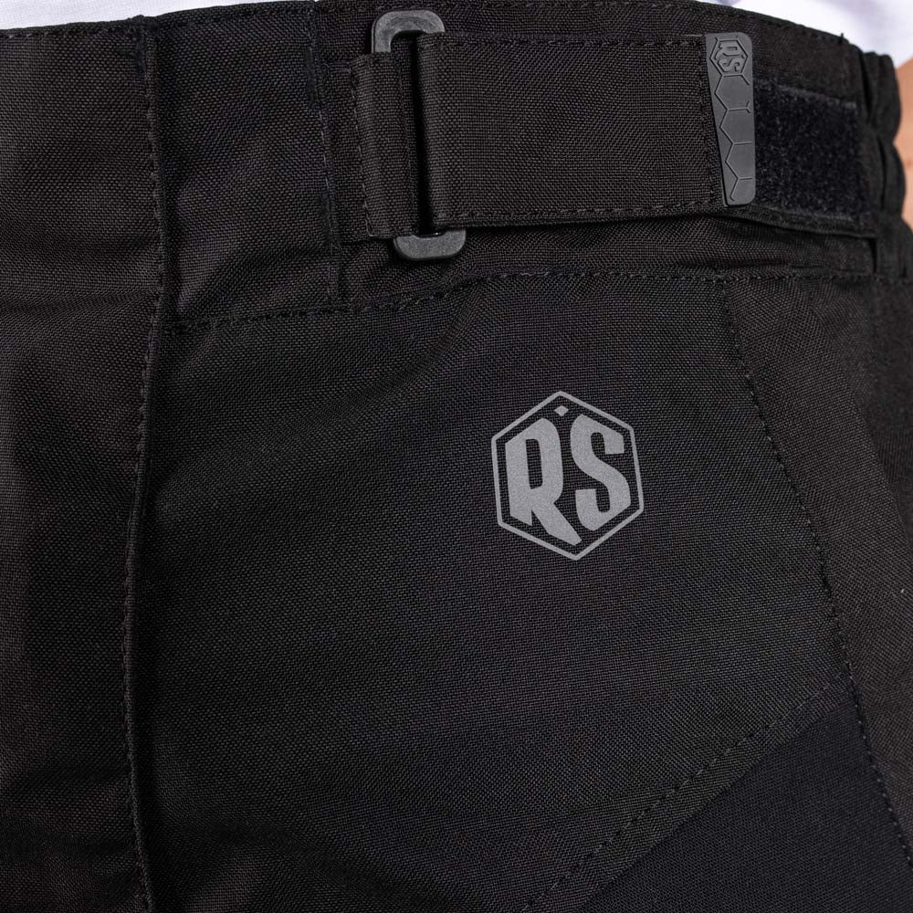 Rusty Stitches Super Mason Motorcycle Trousers AA Waterproof 10K Touring Black