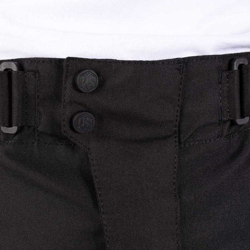 Rusty Stitches Mason Motorcycle Trousers AA Waterproof 10K Touring Black