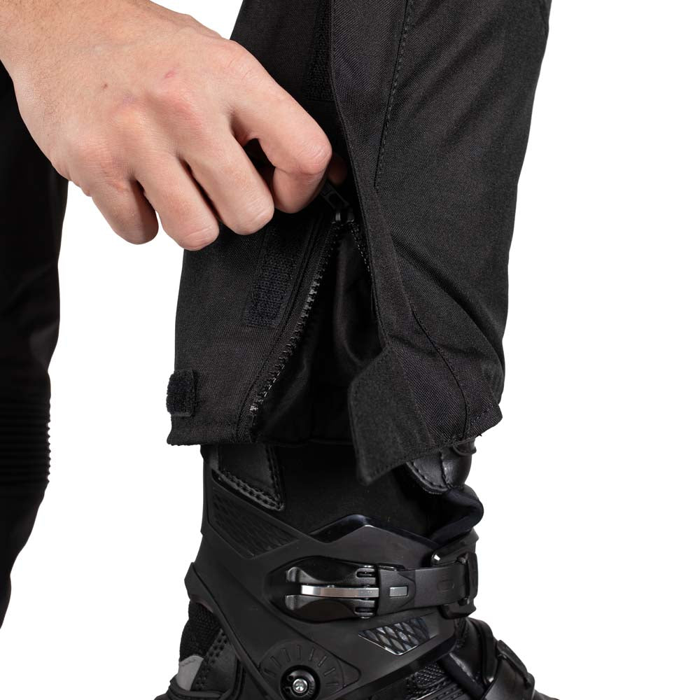 Rusty Stitches Super Mason Motorcycle Trousers AA Waterproof 10K Touring Black