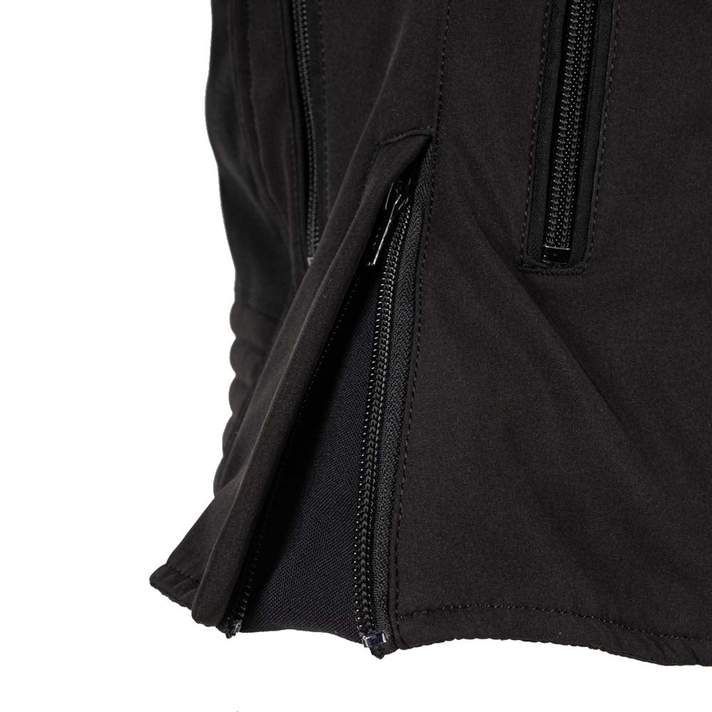 Rusty Stitches Naomi Women's Motorcycle Jacket Black Waterproof AA With Protection