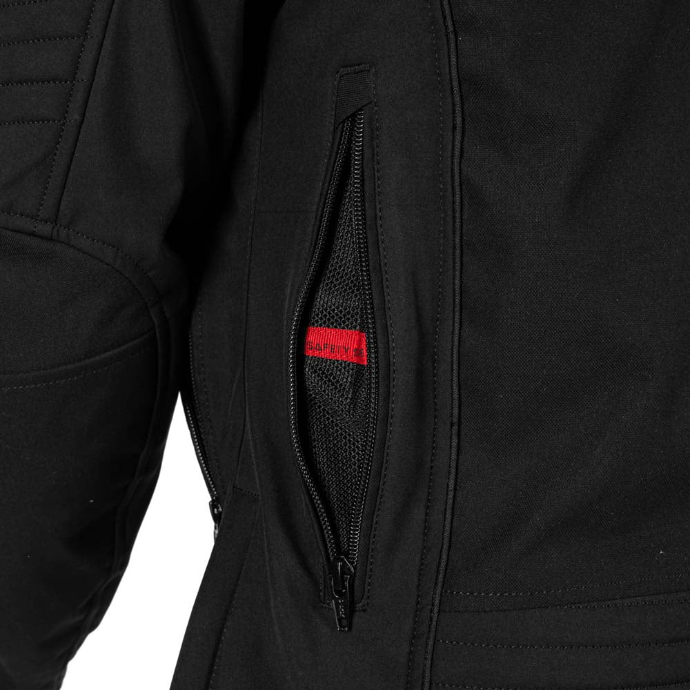 Rusty Stitches Naomi Women's Motorcycle Jacket Black Waterproof AA With Protection