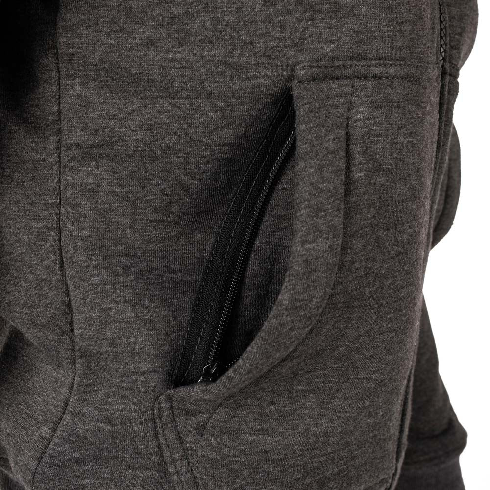 Rusty Stitches Wendy Women's Motorcycle Hoodie Grey Pink Kevlar AA With Protection
