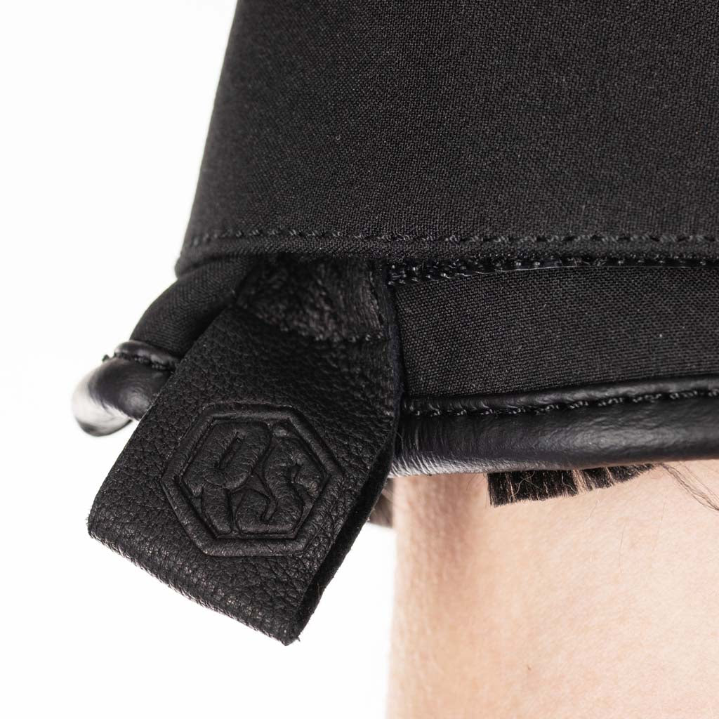 Rusty Stitches Alex Motorcycle Gloves Winter Waterproof CE Black Touchscreen