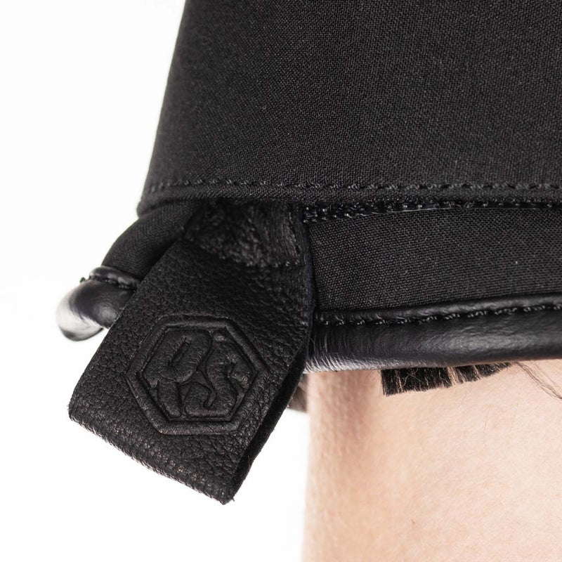 Rusty Stitches Alex Motorcycle Gloves Winter Waterproof CE Black Touchscreen