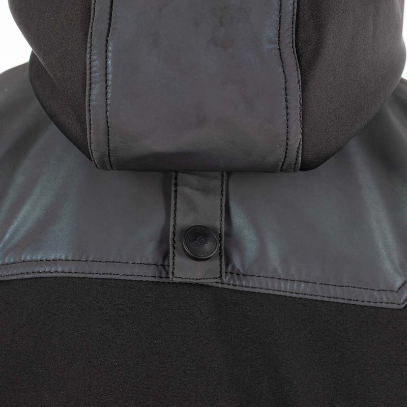Rusty Stitches Super Ann Ladies Motorcycle Jacket Reflective Softshell Black CE A