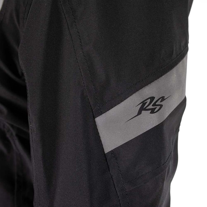 Rusty Stitches Carlo Motorcycle Jacket Mesh Summer with Rain Jacket AA Protection Black