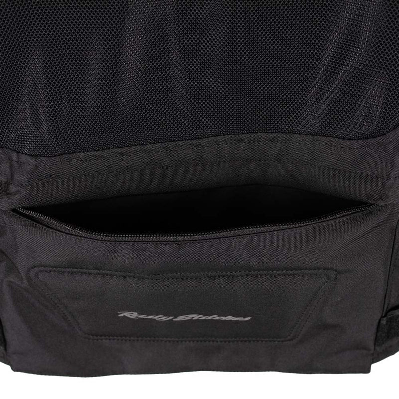 Rusty Stitches Carlo Motorcycle Jacket Mesh Summer with Rain Jacket AA Protection Black