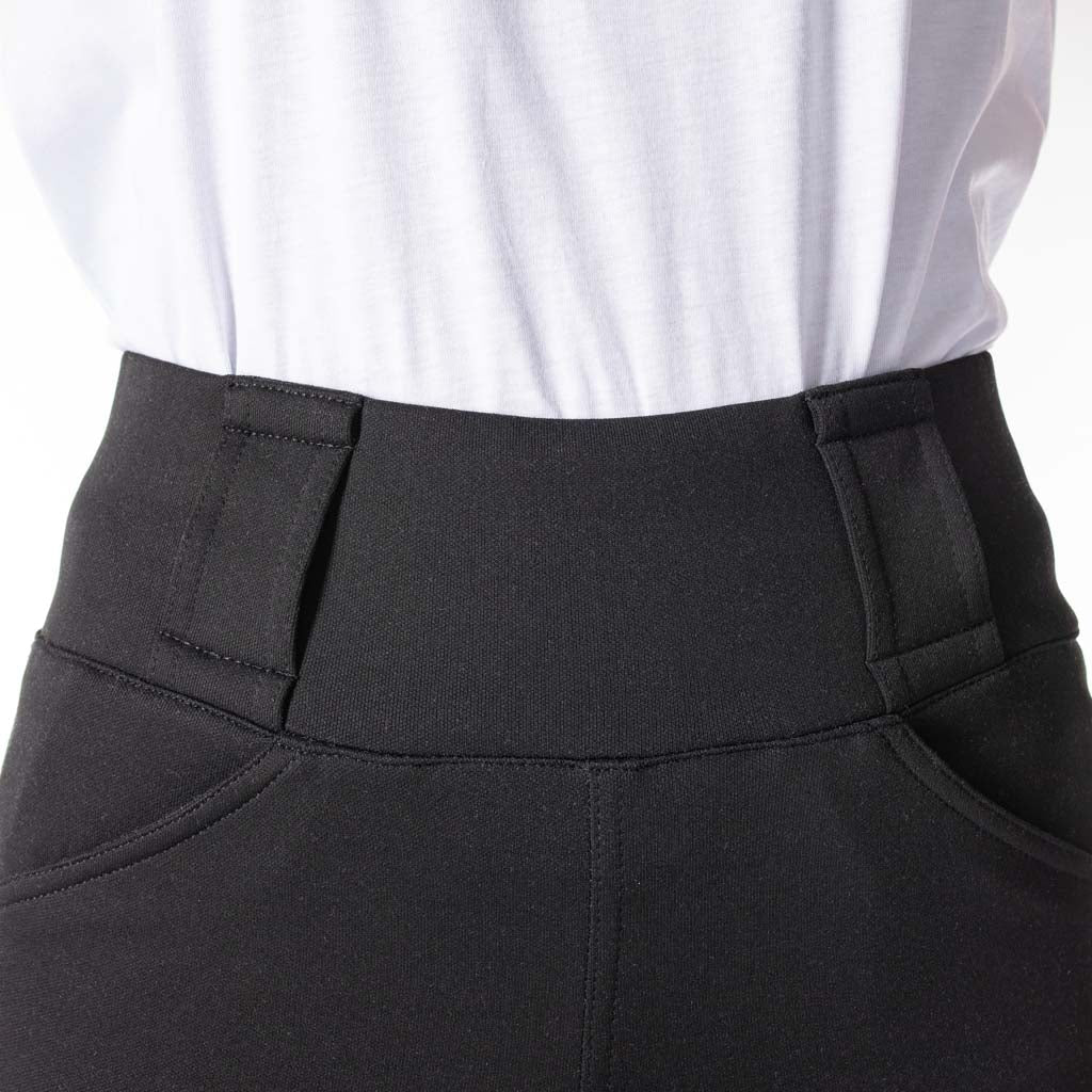 Rusty Stitches Cindy Cargo Ladies Motorcycle Leggings AA Knox Protection Black