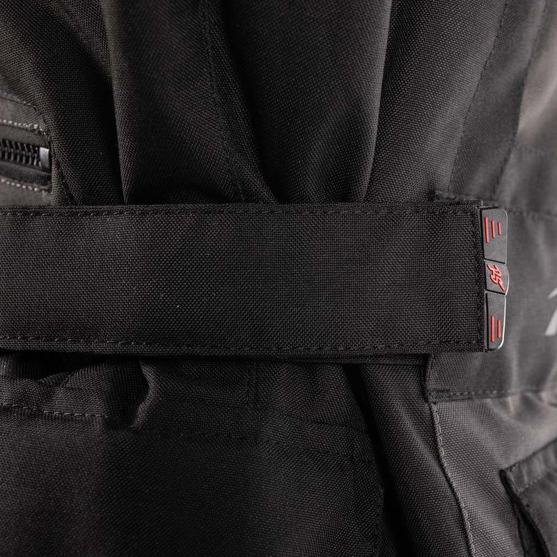 Rusty Stitches Cliff Adventure Motorcycle Jacket Waterproof AA Protection Black Grey Red