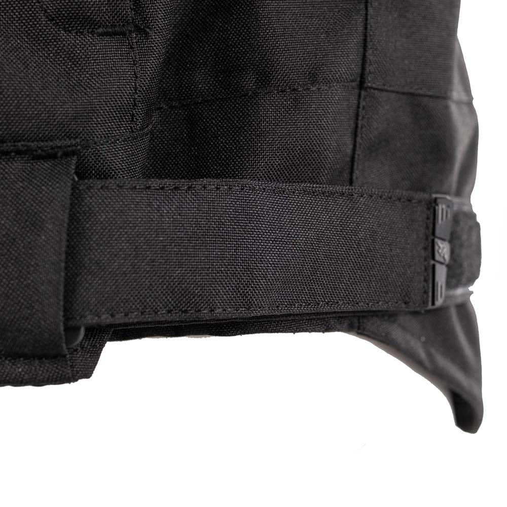 Rusty Stitches Dylan Waterproof Motorcycle Jacket AA Protection Black White