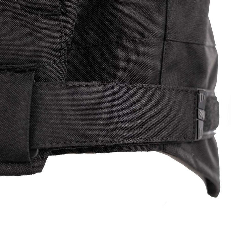 Rusty Stitches Dylan Waterproof Motorcycle Jacket AA Protection Black White